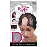 DONNA U-PART WIG CAP CENTER PART 12PC/PK