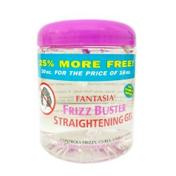 FANTASIA FRIZZ BUSTER STRAIGHTENING GEL 20OZ BONUS