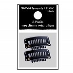 SALON ELEMENTS: MEDIUM WIG CLIP 2PK DOZEN