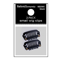 SALON ELEMENTS: SMALL WIG CLIPS 2PK DOZEN