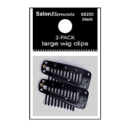 SALON ELEMENTS: LARGE WIG CLIP 2PK DOZEN