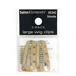 SALONELEMENTS: WIG CLIPS BLONDE LAG 2PK