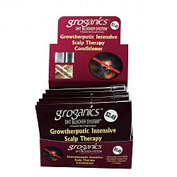 GROGANICS: SCALP THERAPY CONDITIONER PACKETS  1.7OZ 12PCS