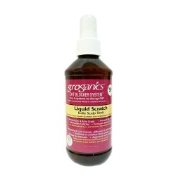 GROGANICS LIQUID SCRATCH DAILY SCALP TONIC 8OZ