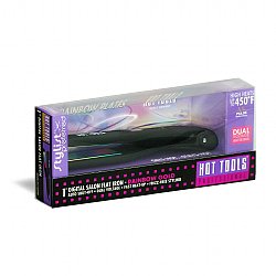 HOT TOOLS 1" DIGITAL FLAT IRON - RAINBOW GOLD