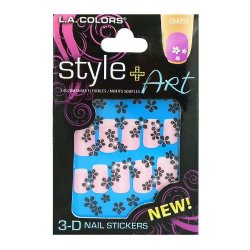 L.A. COLORS 3D NAIL STICKERS 