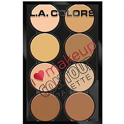 L.A. Colors I Love Makeup Contour & Brow Display 