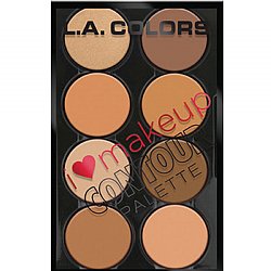 L.A. Colors I Love Makeup Contour & Brow Display 