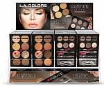 L.A. Colors I Love Makeup Contour & Brow Display 