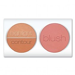 L.A.COLORS COSMETICS 3D BLUSH CONTOUR HIGHLIGHT CONTOUR BLUSH 3 IN 1