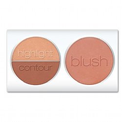 L.A.COLORS COSMETICS 3D BLUSH CONTOUR HIGHLIGHT CONTOUR BLUSH 3 IN 1