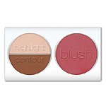 L.A.COLORS COSMETICS 3D BLUSH CONTOUR HIGHLIGHT CONTOUR BLUSH 3 IN 1