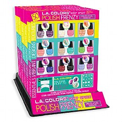 L.A. COLORS 50PC. Polish Frenzy Nail Design Set