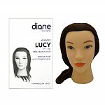 DIANE: MANNEQUIN 17-19 INCH 100% HUMAN HAIR BROWN