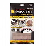 Qfitt Swiss Lace for Wig Making - Brown - Dz/Pk