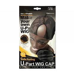 QFITT SIDE PARTING U-PART WIG CAP 12PCS/PK