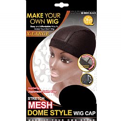 QFitt Collection Mesh Wig Cap 12pcs/pk Extra-Large