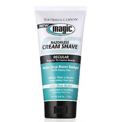 MAGIC RAZORLESS CREAM SHAVE 6OZ - REGULAR