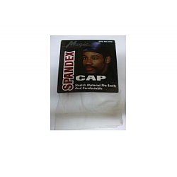 Magic Spandex Cap White dz/pk