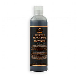 NUBIAN AFRICAN BLACK SOAP WASH-SCRUB 13oz