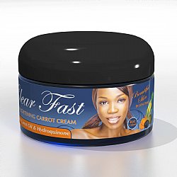 Clear Fast:Skin Lightening Carrot Cream 4oz