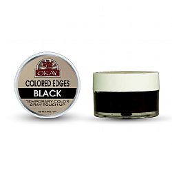 OKAY Colored Edges Black 0.5oz / 15ml