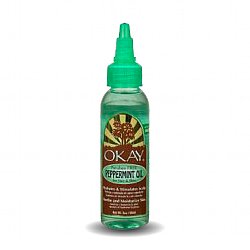 OKAY Peppermint Oil for Scalp, Hair & Skin Paraben Free 2oz/59ml