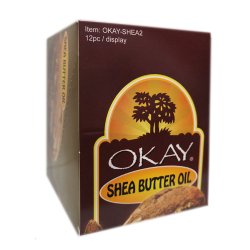 OKAY SHEA BUTTER OIL 2OZ - DZ/DS