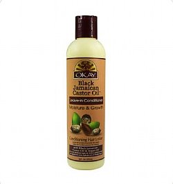 OKAY Black Jamaican Castor Oil Leave In Conditioner 