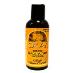 OKAY Black Haitian Castor Oil huile mascreti 4oz / 118ml