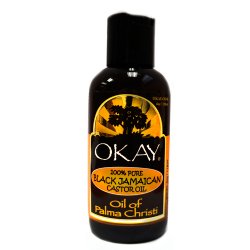 OKAY Black Jamaican Castor Oil 4 oz