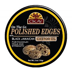 OKAY Polished Edges - Black Jamaican 2oz Display