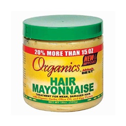 AFRICA'S BEST ORGANICS HAIR MAYONNAISE 18OZ BONUS