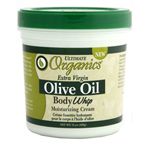 ULTIMATE ORGANICS EXTRA VIRGIN OLIVE OIL BODY WHIP MOISTURIZING CREAM 15OZ