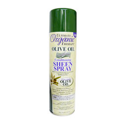 ULTIMATE ORGANICS THERAPY OLIVE OIL CONDITIONING SHEEN SPRAY 11.5OZ