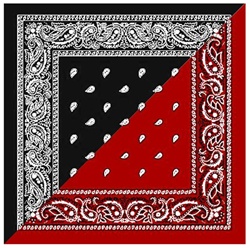 TWO TONE BANDANA DZ/PK