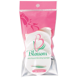 BLOSSOM LATEX ROUND BLEND COSMETIC SPONGE 4PCS/DZ PACK