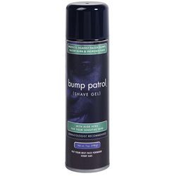 BUMP PATROL SHAVE GEL WITH ALOE VERA 7OZ