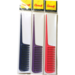 CHRISTINA MJ ROUND TEETH BONE TAIL COMB DZ/PK