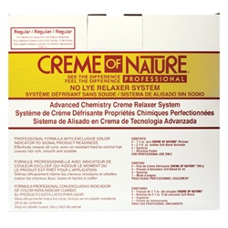CREME OF NATURE NO LYE RELAXER SYSTEM QUAD PACK - SUPER