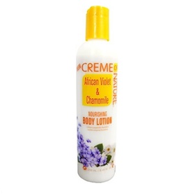 CREME OF NATURE AFRICAN VIOLET & CHAMOMILE NOURISHING BODY LOTION 8.45FL. OZ