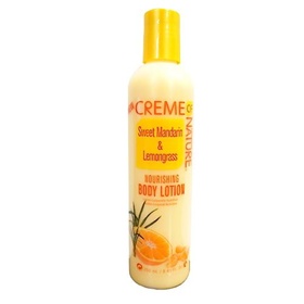 CREME OF NATURE SWEET MANDARIN & LEMONGRASS NOURISHING BODY LOTION 8.45FL. OZ