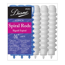 DIANE SPIRAL RODS - LARGE 6PCS/DZ/PK