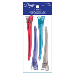 DIANE LARGE COMBO CLIPS 4PCS/PK