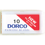 DORCO ST-301 DOUBLE EDGE PLATINUM BLADES  - 100PCS