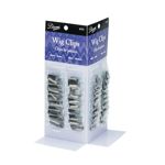DIANE BLACK WIG CLIPS - ASSORTED SIZE 36PK