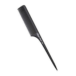 DIANE 9" TAIL COMB DZ/BX - BONE/BLACK ASSORTED