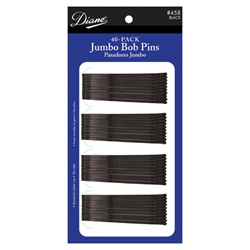 DIANE BLACK JUMBO BOB PINS - 40PCS/DZ/PACK