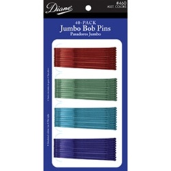 DIANE COLOR JUMBO BOB PINS - 40PCS/DZ/PACK