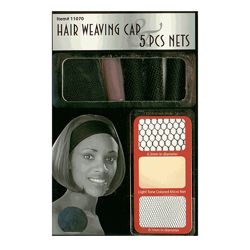DONNA HAIR WEAVING CAP 5 NETS DZ/PK